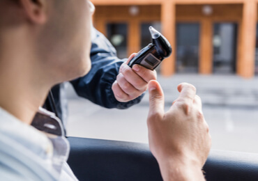man stopped by authorities for a DUI in Las Vegas