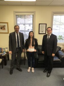 2019 Adras and Altig Scholarship Winner